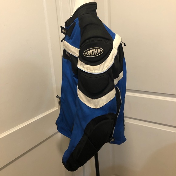Cortech GX sport motorcycle jacket size large/44 - Picture 3 of 8